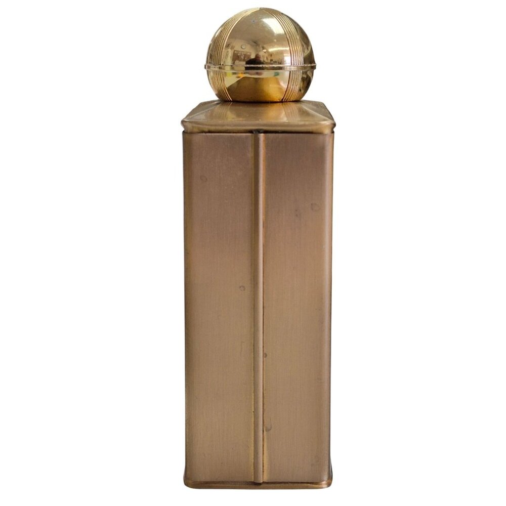 Vintage 1950s Evyan “Great Lady” Perfume Bottle Embossed Script 8 oz Empty - Picture 5 of 8